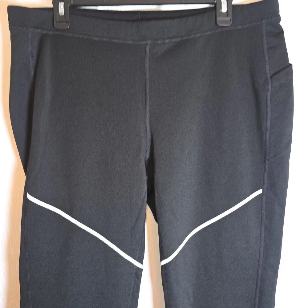 Smartwool‎ Tights Pants Mens XXL Black Merino Sport Fleece Wind Wool Ankle